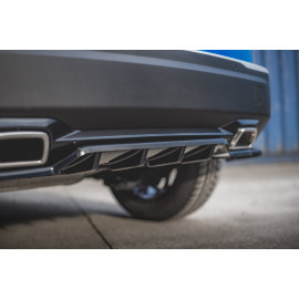 MAXTON Central Arriere Splitter (avec une barre verticale) Peugeot 2008 Mk2 MAXTON Central Arriere Splitter (avec une barre verticale) Peugeot 2008 Mk2