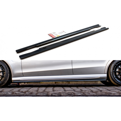 MAXTON Rajouts Des Bas De Caisse Mercedes-Benz E63 AMG Sedan W212 Facelift