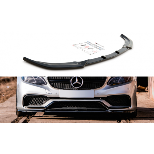 MAXTON Lame Du Pare-Chocs Avant Mercedes-Benz E63 AMG Sedan W212 Facelift MAXTON Lame Du Pare-Chocs Avant Mercedes-Benz E63 AMG Sedan W212 Facelift