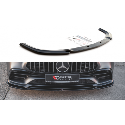 MAXTON Lame Du Pare-Chocs Avant V.1 Mercedes-AMG GT 53 4-Door Coupe MAXTON Lame Du Pare-Chocs Avant V.1 Mercedes-AMG GT 53 4-Door Coupe