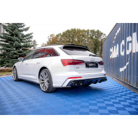 MAXTON Lames De Pare-Chocs Arrière Latérales Audi A6 C8 S-Line MAXTON Lames De Pare-Chocs Arrière Latérales Audi A6 C8 S-Line