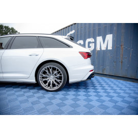 MAXTON Lames De Pare-Chocs Arrière Latérales Audi A6 C8 S-Line MAXTON Lames De Pare-Chocs Arrière Latérales Audi A6 C8 S-Line