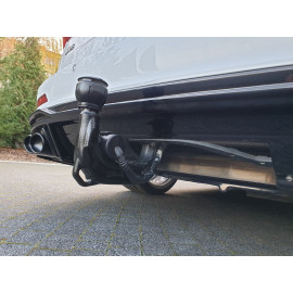 MAXTON Rajout Du Pare-Chocs Arriere + Faux Pot D'échappement Audi A6 C8 S-Line