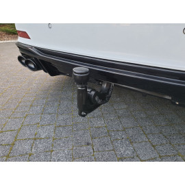 MAXTON Rajout Du Pare-Chocs Arriere + Faux Pot D'échappement Audi A6 C8 S-Line