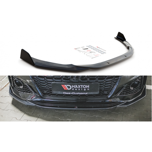 MAXTON Lame Du Pare-Chocs Avant + Ailerons V.1 Audi RS5 F5 Facelift