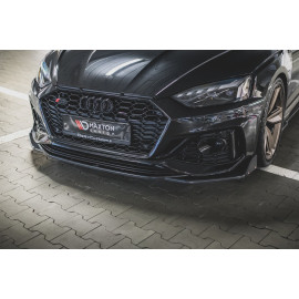 MAXTON Lame Du Pare-Chocs Avant + Ailerons V.1 Audi RS5 F5 Facelift