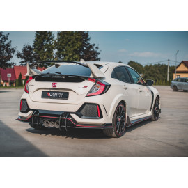 MAXTON Sports Durabilité Diffuseur Arrière Complet V.2 Honda Civic X Type R