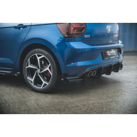 MAXTON Sports Durabilité Diffuseur Arrière Complet + Flaps Volkswagen Polo GTI Mk6