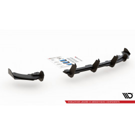 MAXTON Sports Durabilité Diffuseur Arrière Complet + Flaps Volkswagen Polo GTI Mk6