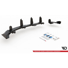 MAXTON Sports Durabilité Diffuseur Arrière Complet + Flaps Volkswagen Polo GTI Mk6