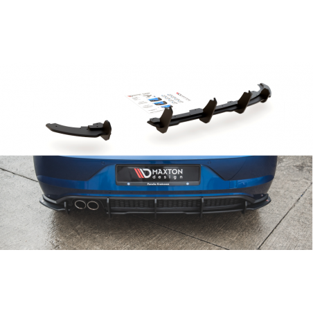 MAXTON Sports Durabilité Diffuseur Arrière Complet Volkswagen Polo GTI Mk6