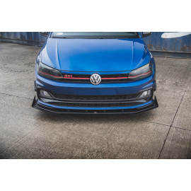MAXTON Sport Durabilité Lame Du Pare-Chocs Avant + Flaps Volkswagen Polo GTI Mk6