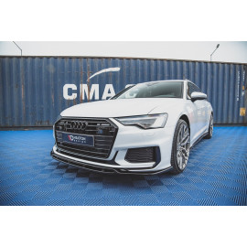 MAXTON Lame Du Pare-Chocs Avant V.3 Audi A6 S-Line / S6 C8