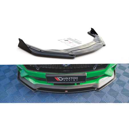 MAXTON Lame Du Pare-Chocs Avant + Ailerons V.2 Ford Mustang GT Mk6 Facelift