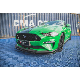 MAXTON Lame Du Pare-Chocs Avant + Ailerons V.2 Ford Mustang GT Mk6 Facelift