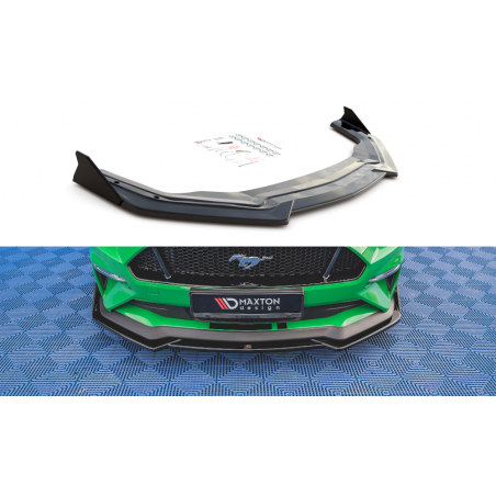 MAXTON Lame Du Pare-Chocs Avant + Ailerons V.1 Ford Mustang GT