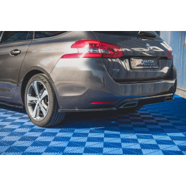 MAXTON Lames De Pare-Chocs Arrière Latérales Peugeot 308 SW Mk2 Facelift MAXTON Lames De Pare-Chocs Arrière Latérales Peugeot 308 SW Mk2 Facelift