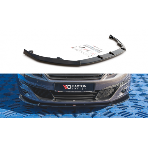 MAXTON Lame Du Pare-Chocs Avant V.2 Peugeot 308 Mk2 Facelift MAXTON Lame Du Pare-Chocs Avant V.2 Peugeot 308 Mk2 Facelift