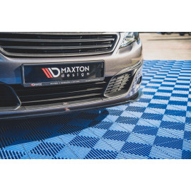MAXTON Lame Du Pare-Chocs Avant V.1 Peugeot 308 Mk2 Facelift MAXTON Lame Du Pare-Chocs Avant V.1 Peugeot 308 Mk2 Facelift