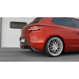 MAXTON Rajout Du Pare-Chocs Arriere V.2 Seat Leon Cupra Mk3 FL Hatchback