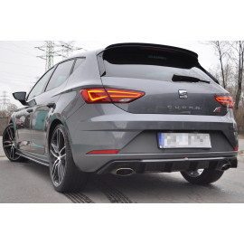 MAXTON Rajout Du Pare-Chocs Arriere V.1 Seat Leon Cupra Mk3 FL Hatchback