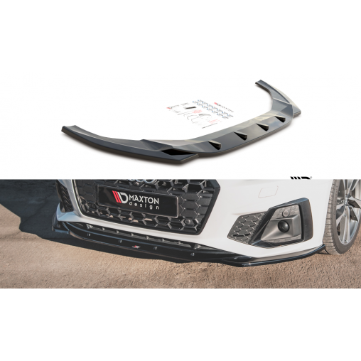 MAXTON Lame Du Pare-Chocs Avant V.1 Audi S5 / A5 S-Line F5 Facelift MAXTON Lame Du Pare-Chocs Avant V.1 Audi S5 / A5 S-Line F5 Facelift