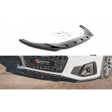 MAXTON Lame Du Pare-Chocs Avant V.1 Audi S5 / A5 S-Line F5 Facelift