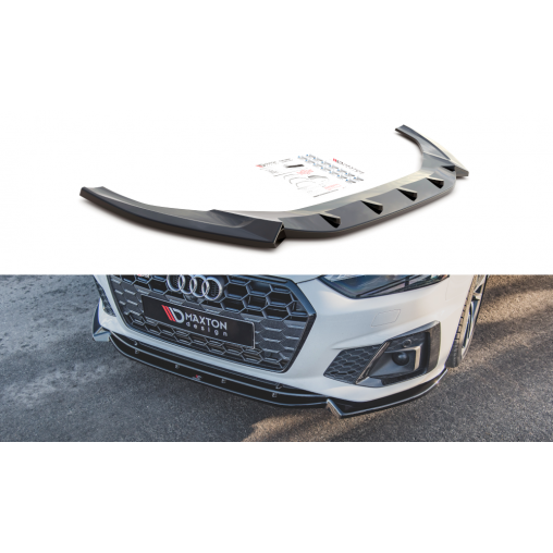 MAXTON Lame Du Pare-Chocs Avant V.2 Audi S5 / A5 S-Line F5 Facelift MAXTON Lame Du Pare-Chocs Avant V.2 Audi S5 / A5 S-Line F5 Facelift