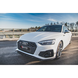 MAXTON Lame Du Pare-Chocs Avant V.2 Audi S5 / A5 S-Line F5 Facelift MAXTON Lame Du Pare-Chocs Avant V.2 Audi S5 / A5 S-Line F5 Facelift