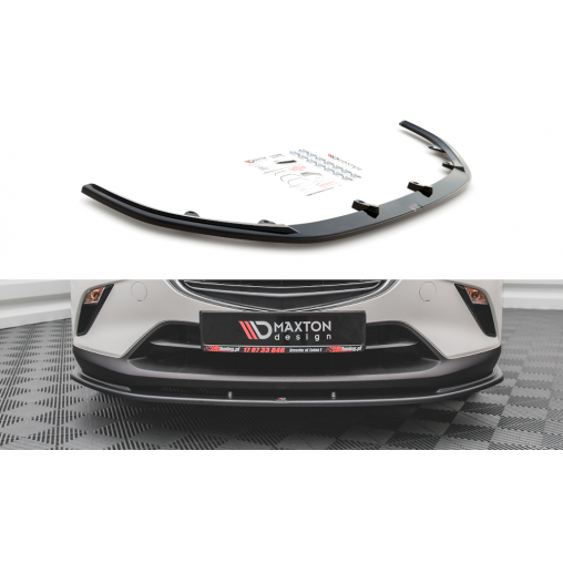 MAXTON Lame Du Pare-Chocs Avant V.1 Mazda CX-3 MAXTON Lame Du Pare-Chocs Avant V.1 Mazda CX-3