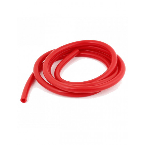 Tuyau Silicone Dépression 10mm Longueur 1m Rouge