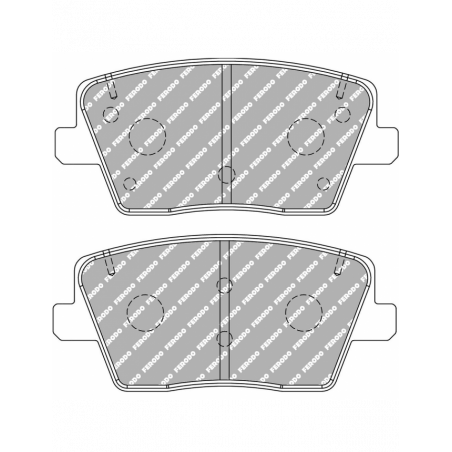 Plaquettes de frein FERODO DS2500 arrière Hyundai I30N 2017-