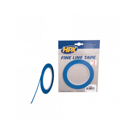 HPX Ruban ligne fine bleu 12mm x 33m