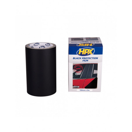 Film de protection pour peinture HPX noir 150mmx5m