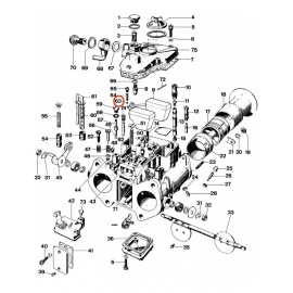 Bille de valve Weber 40 / 45 DCOE