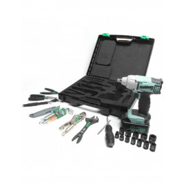 Clé à choc Kielder® 18V 3/8" Tech Kit + mallette