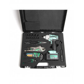 Clé à choc Kielder® 18V 3/8" Tech Kit + mallette