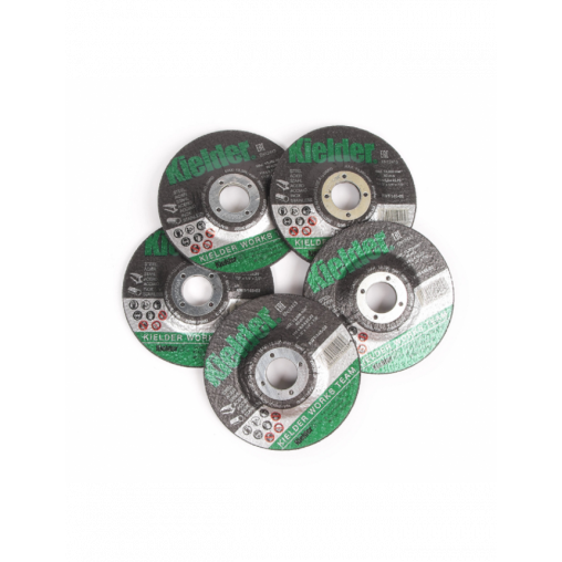 Disques de meulage KIELDER Dia 115mm x Ep 6mm x Al 22,2mm (x5 pièces)