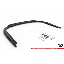 MAXTON Central Arriere Splitter (avec une barre verticale) Toyota Avensis Mk3 Facelift MAXTON Central Arriere Splitter (avec une barre verticale) Toyota Avensis Mk3 Facelift