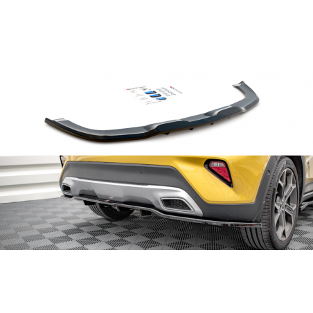 MAXTON Central Arriere Splitter (avec une barre verticale) Kia XCeed Mk1