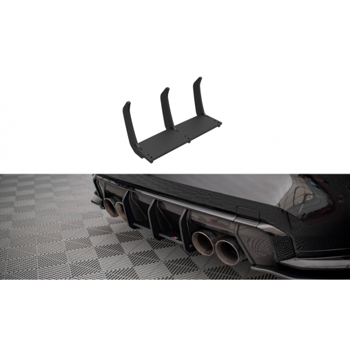 MAXTON Street Pro Central Diffuseur Arriere BMW M4 G82 MAXTON Street Pro Central Diffuseur Arriere BMW M4 G82