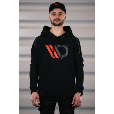 MAXTON Mens Black hoodie