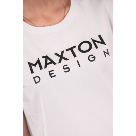 MAXTON Womens White T-shirt