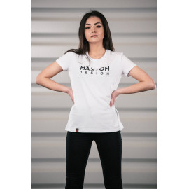 MAXTON Womens White T-shirt