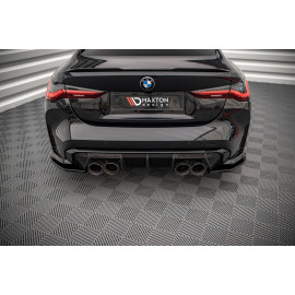 MAXTON Lames De Pare-Chocs Arrière Latérales BMW M4 G82 MAXTON Lames De Pare-Chocs Arrière Latérales BMW M4 G82