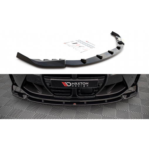 MAXTON Lame Du Pare-Chocs Avant V.3 BMW M4 G82 MAXTON Lame Du Pare-Chocs Avant V.3 BMW M4 G82