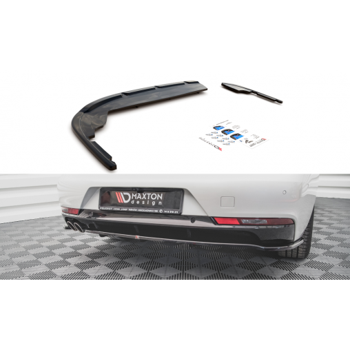 MAXTON Central Arriere Splitter (avec une barre verticale) Peugeot 508 GT-Line Mk2 MAXTON Central Arriere Splitter (avec une barre verticale) Peugeot 508 GT-Line Mk2