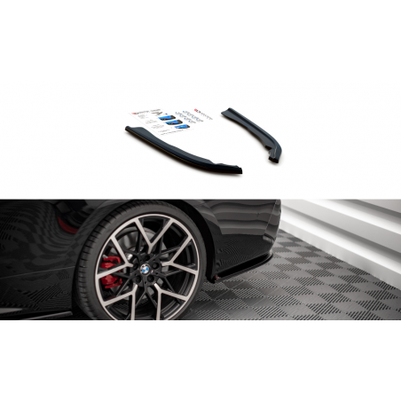 MAXTON Lames De Pare-Chocs Arrière Latérales V.1 BMW 4 M-Pack G22