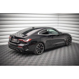 MAXTON Lames De Pare-Chocs Arrière Latérales V.1 BMW 4 M-Pack G22 MAXTON Lames De Pare-Chocs Arrière Latérales V.1 BMW 4 M-Pack G22