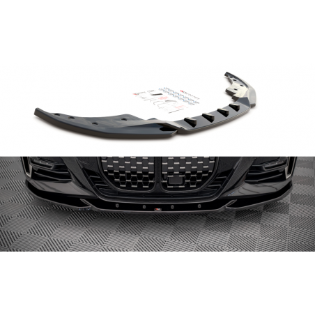 MAXTON Lame Du Pare-Chocs Avant V.4 BMW 4 M-Pack G22